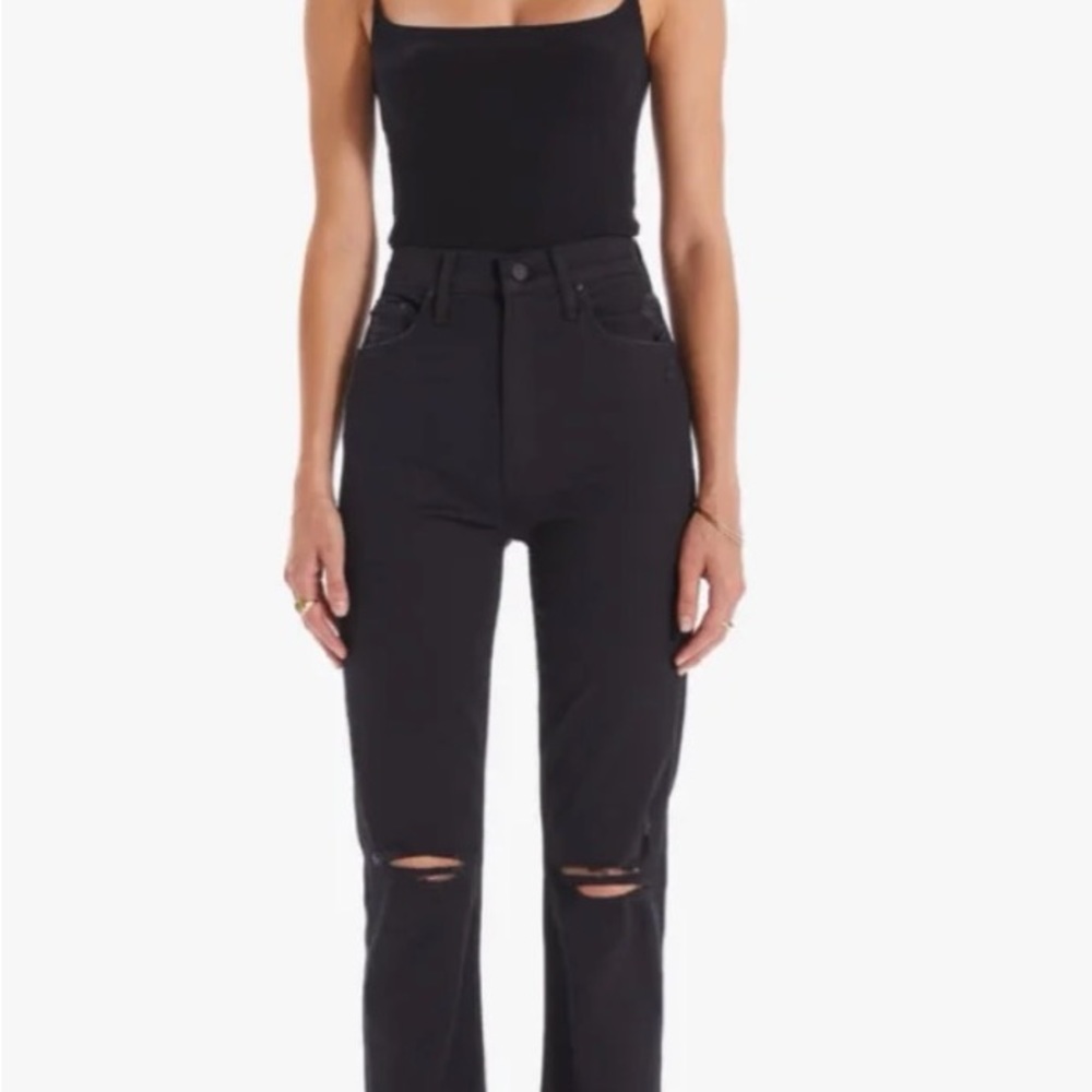 Mother High Waisted Rider Ankle Jeans